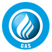 gáz ikon